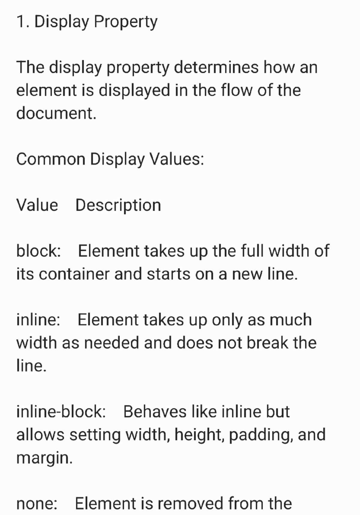 CSS Layout Techniques: Understanding Display, Positioning, and Overflow ...