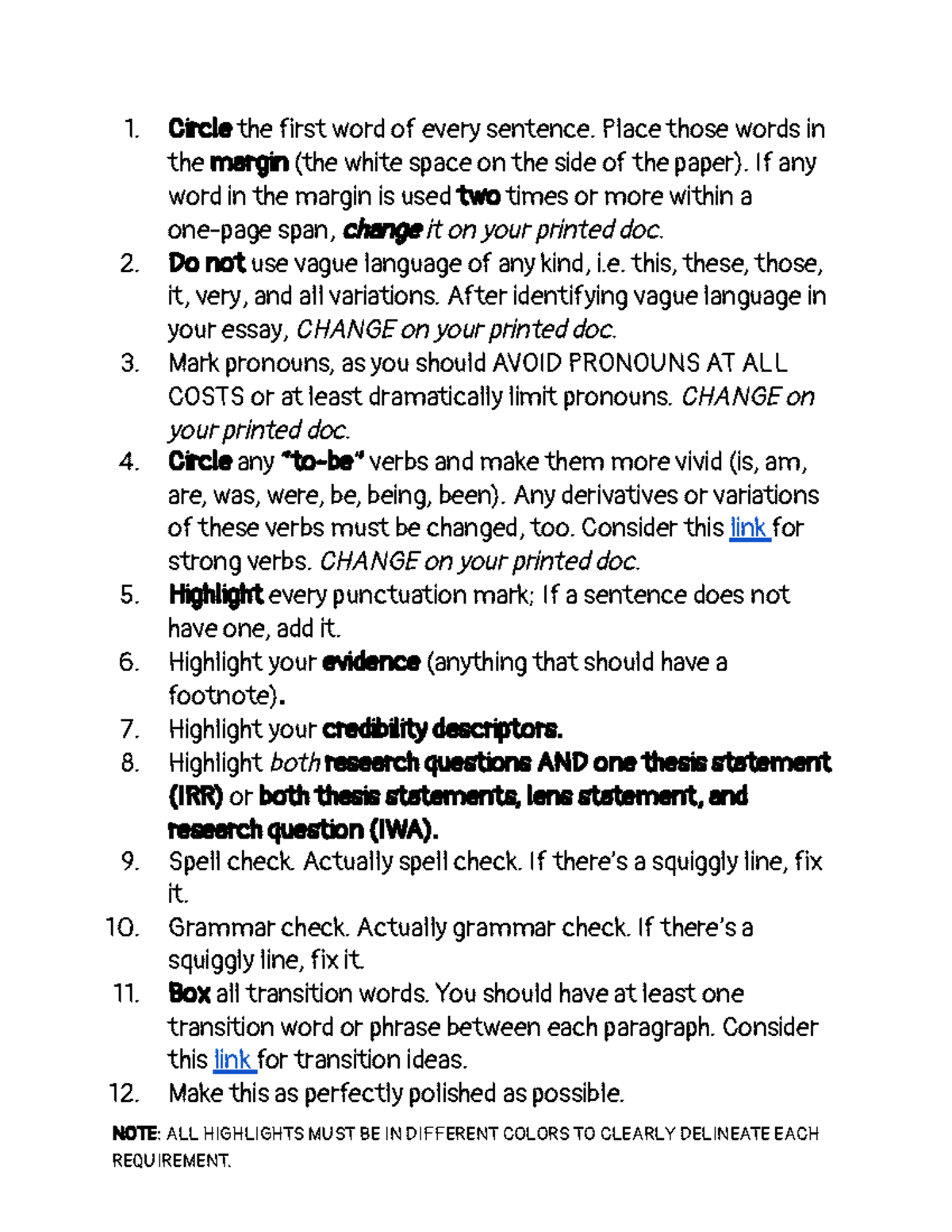 Seminar Ratiocination-2: Polishing Your Essay for Clarity and Precision ...