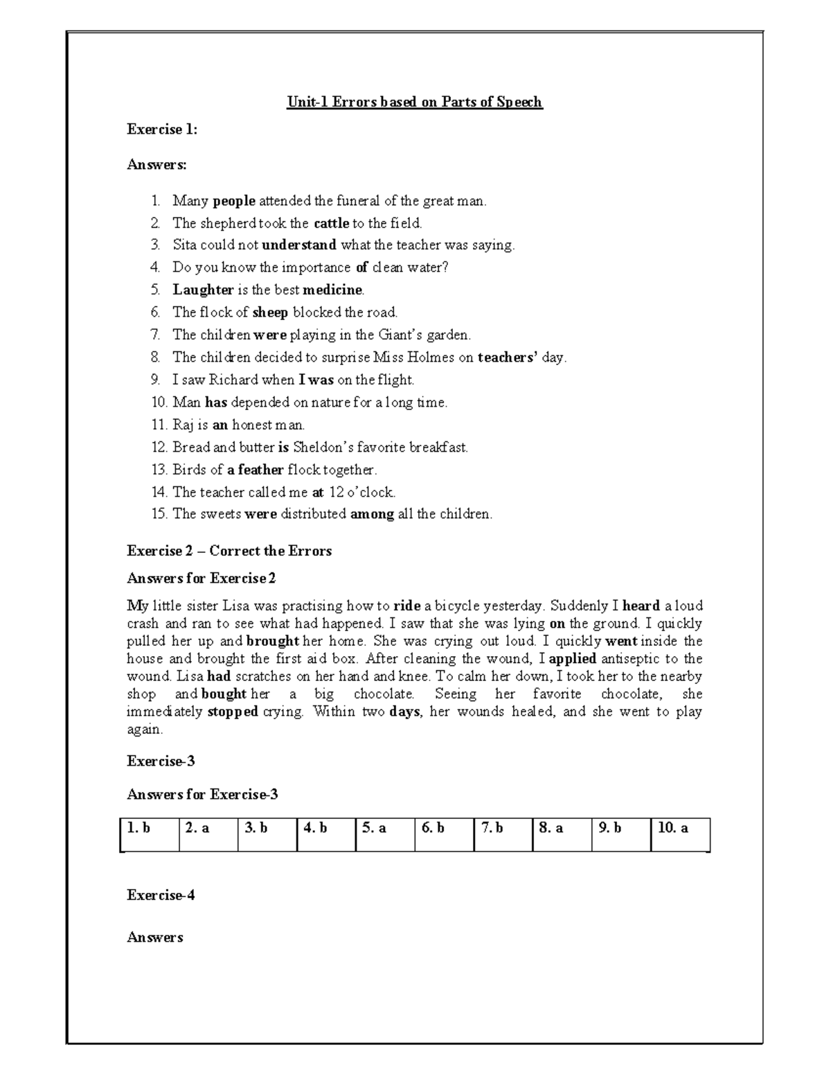 Pev112 Unit 1 & 2 Grammar & Vocabulary Answers and Exercises - Studocu