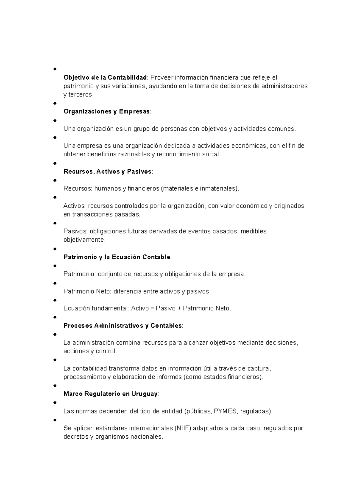Objetivo de la Contabilidad: Información Financiera y Toma de ...