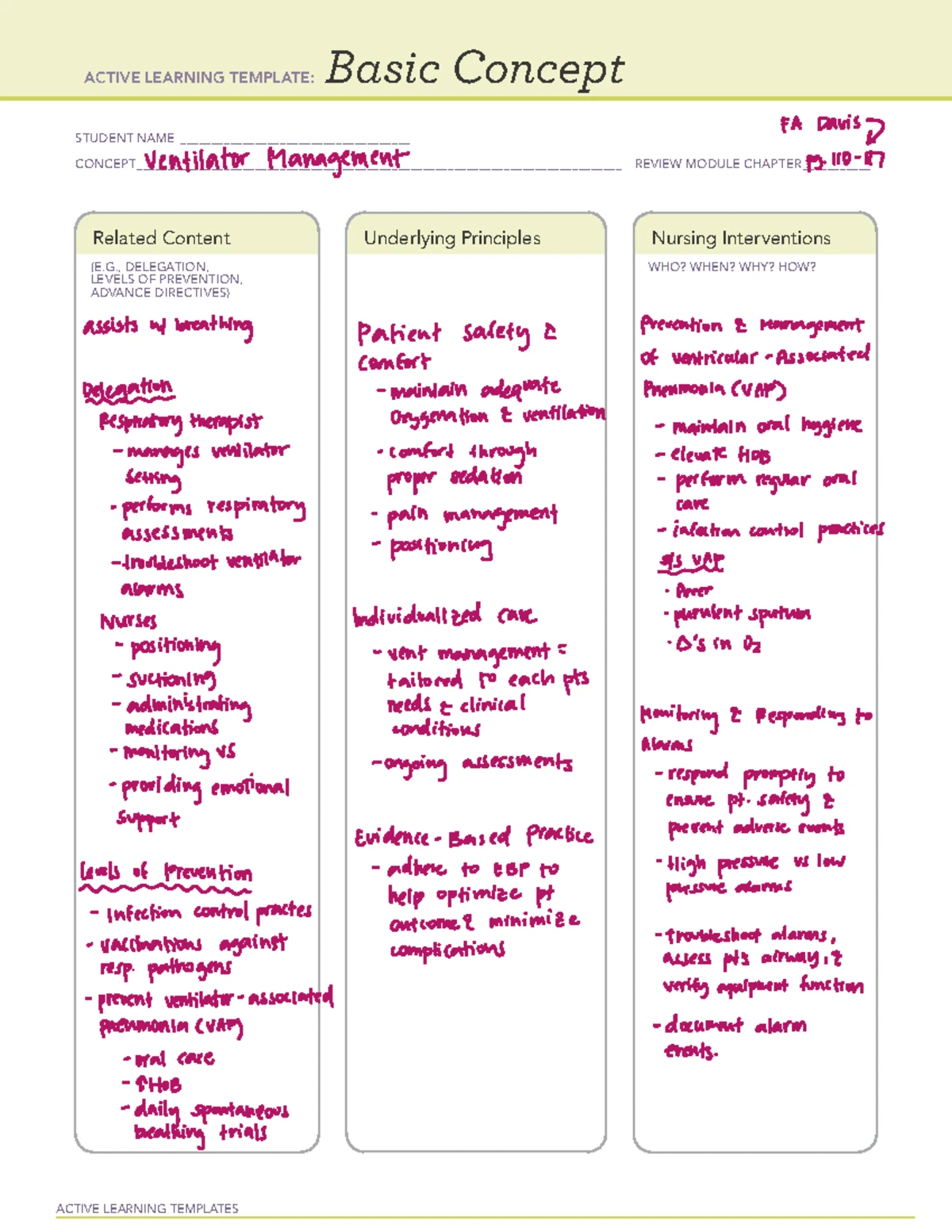 Basic Concept - Pacemaker - NUR 445 - ACTIVE LEARNING TEMPLATES Basic ...