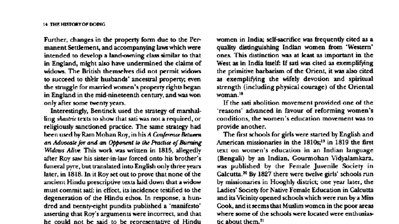 14 THE HISTORY OF WOMEN EDUCATION IN NINETEENTH CENTURY INDIA - Studocu