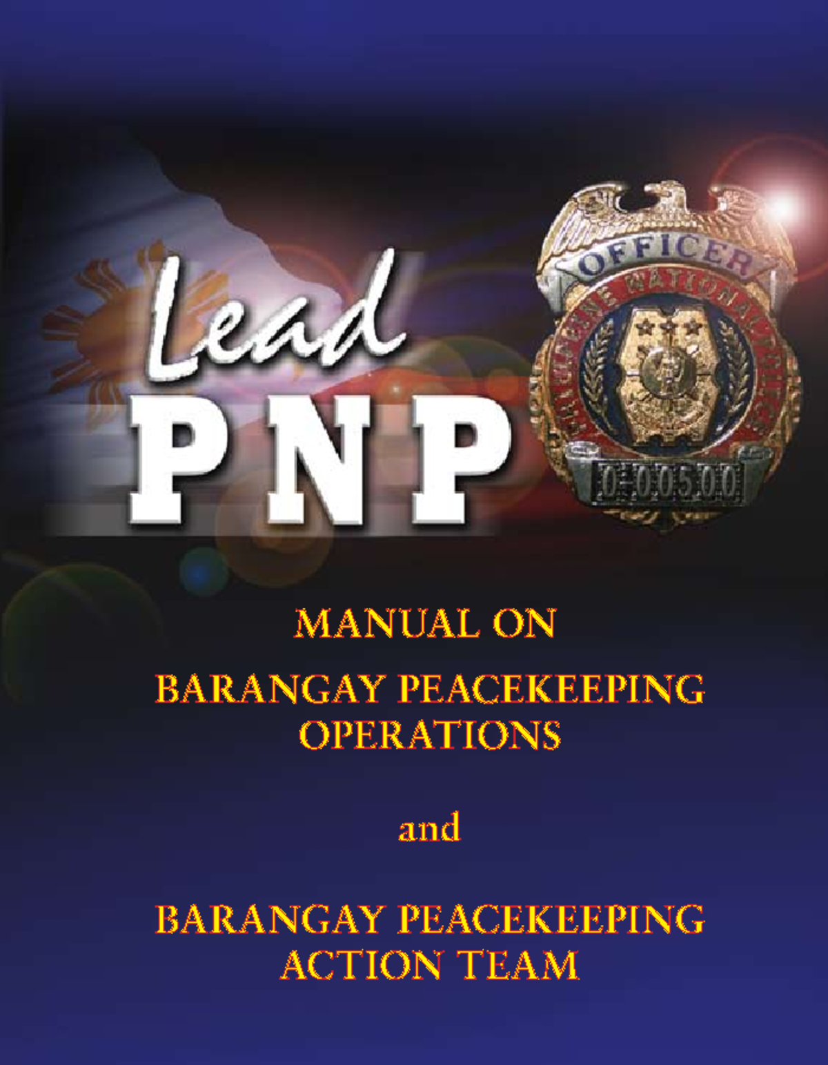 BPAT Manual - Lecture Notes on Barangay Peacekeeping Operations - Studocu