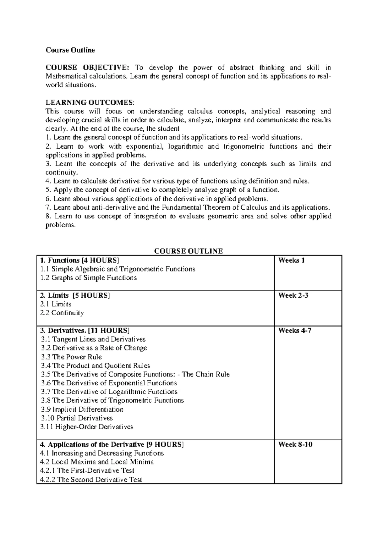 STA 102 Lesson 02: Chapter 03 - Derivative Rules Overview - Studocu