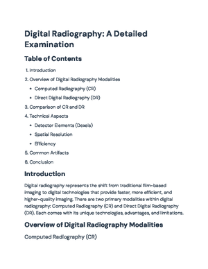 Automatic Exposure Controls (AEC) in Radiography: A Comprehensive Guide ...