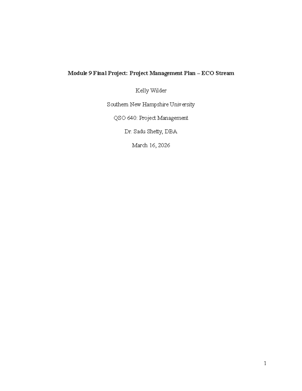 QSO 640 Module 9 Final Project: Energy Optimization Plan - Studocu