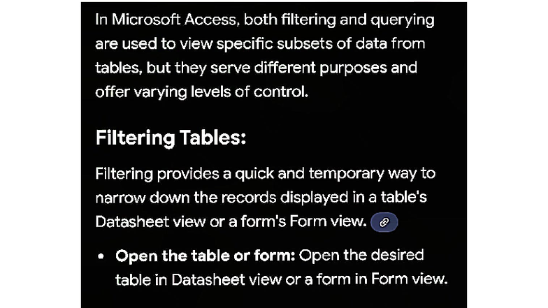 Microsoft Access: Filtering, Querying, and Data Management Techniques ...