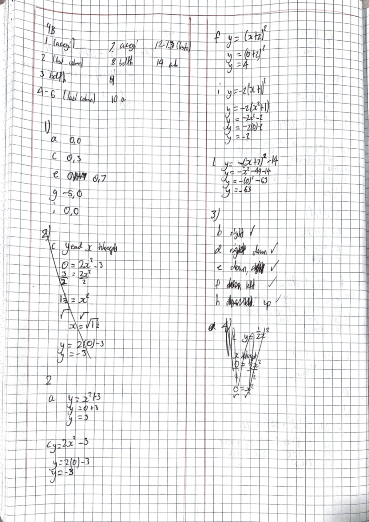 Math 4B Lecture Notes: Clusters and Turning Points Analysis - Studocu