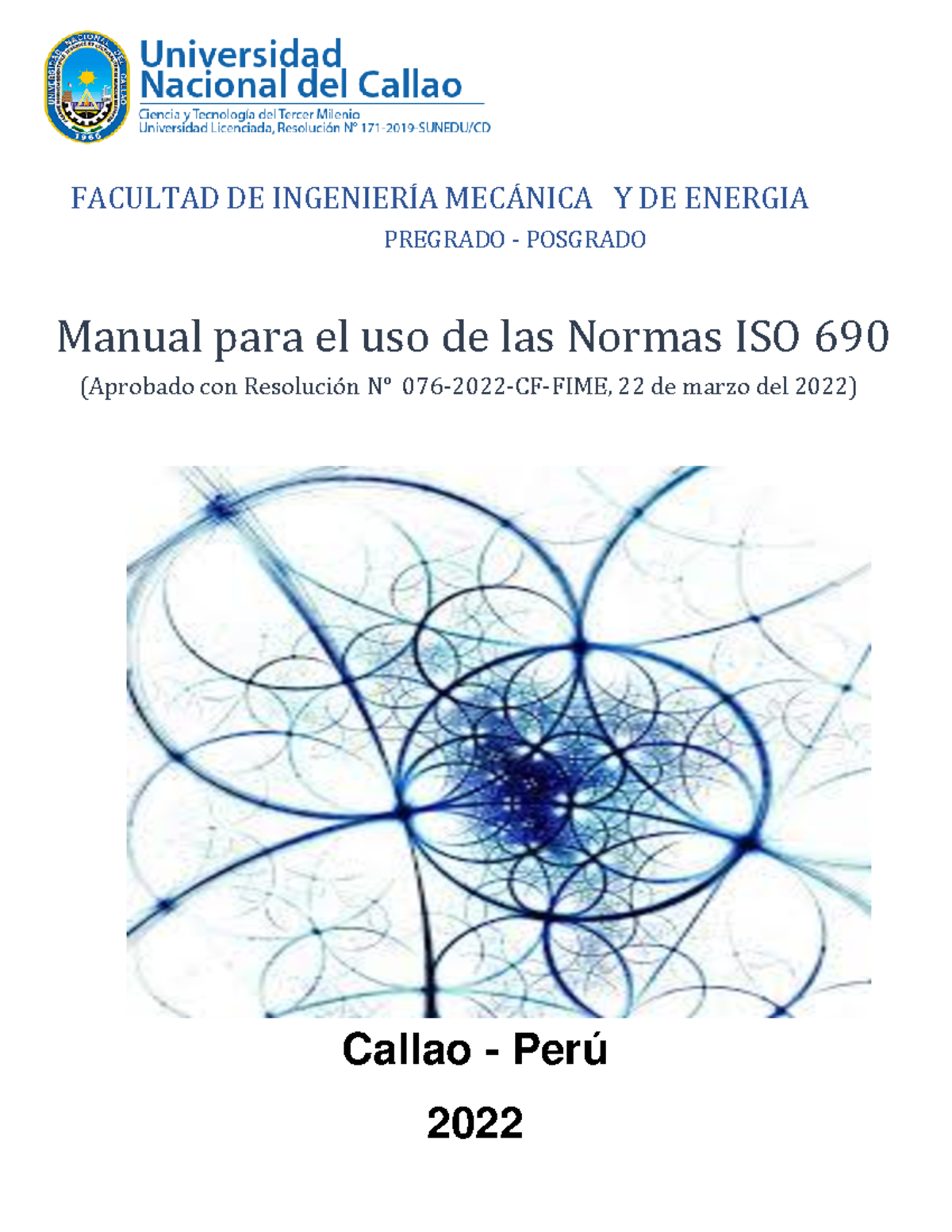 Manual de Referencias ISO 690-1: Guía para Estudiantes FIME 2022 - Studocu