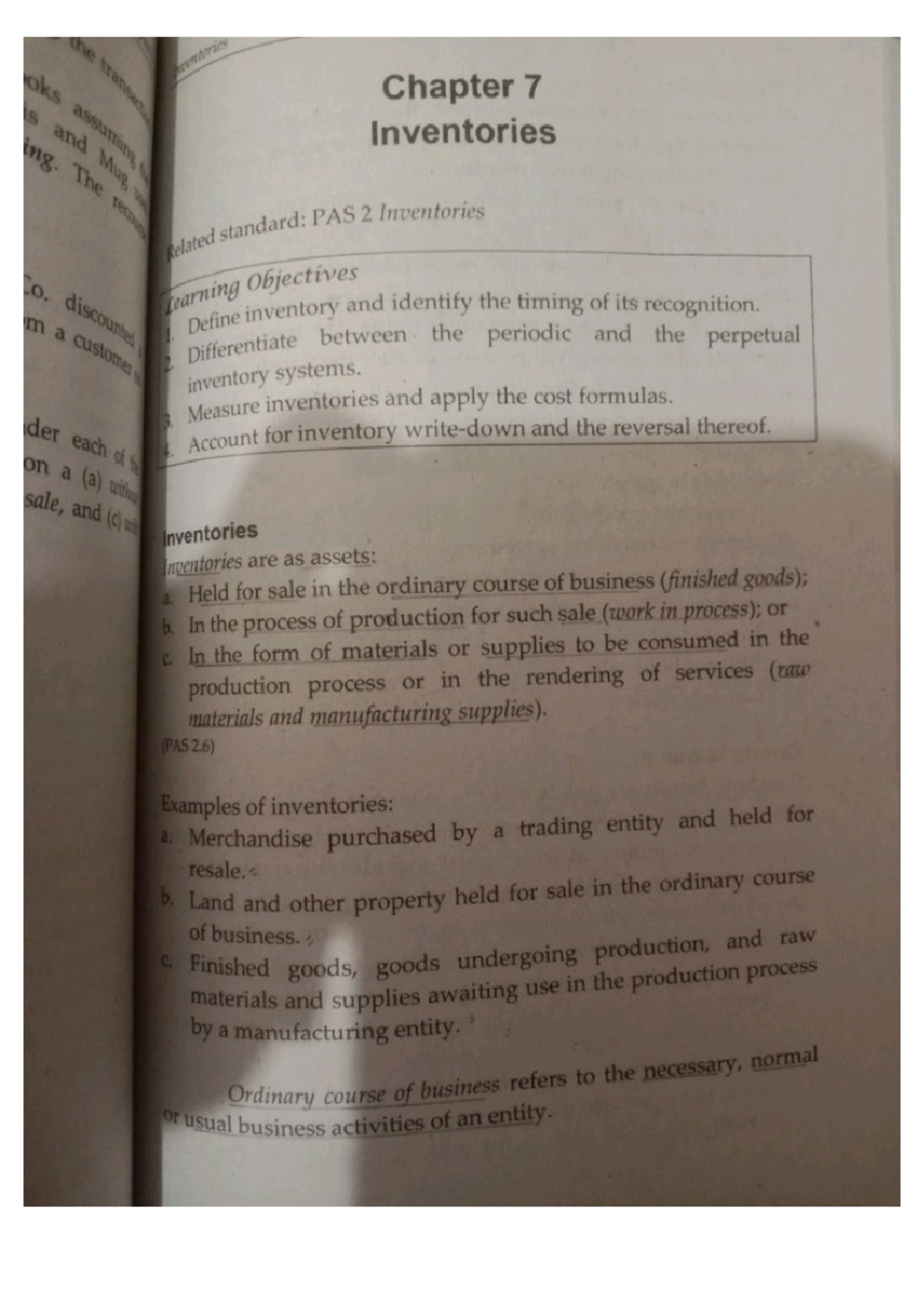 PCOM - Chapter 7: Understanding Inventories and Accounting Methods ...