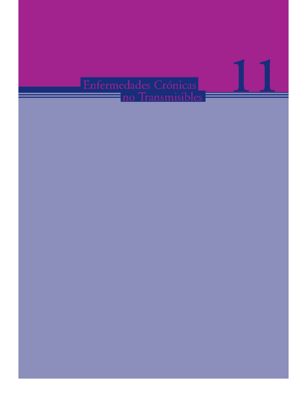 Apunte sobre Enfermedades Crónicas No Transmisibles (ECNT) en Argentina ...