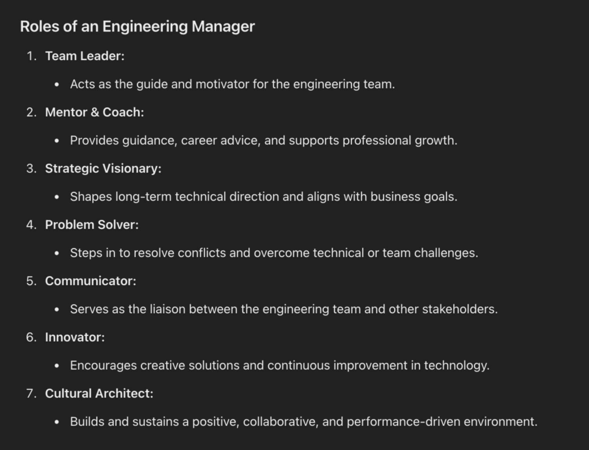 EM-Chapter 1 - this is lecture note of Engineering management - Roles ...