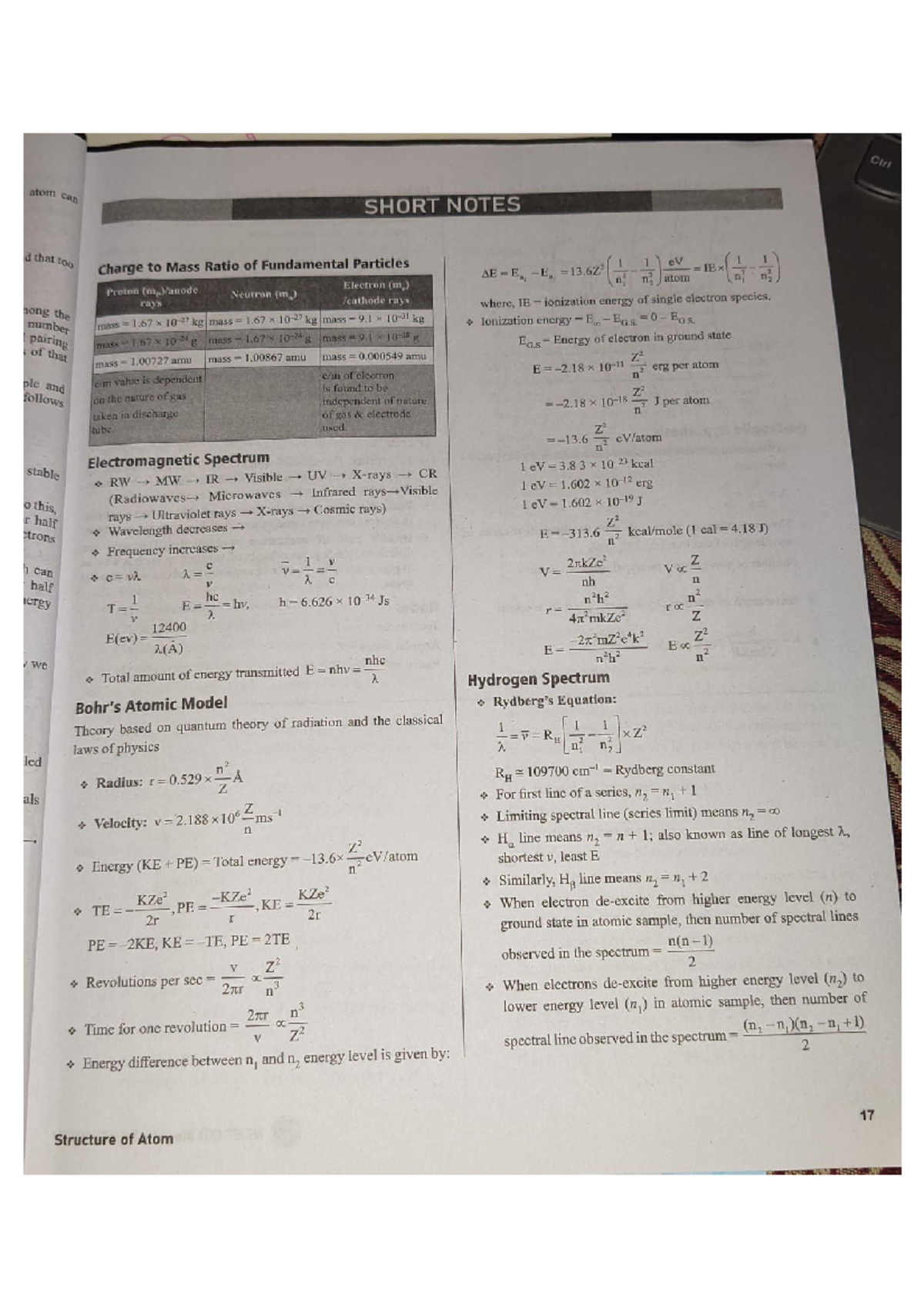 Atomic Model Theory and Energy Transmission in Quantum Physics - Studocu