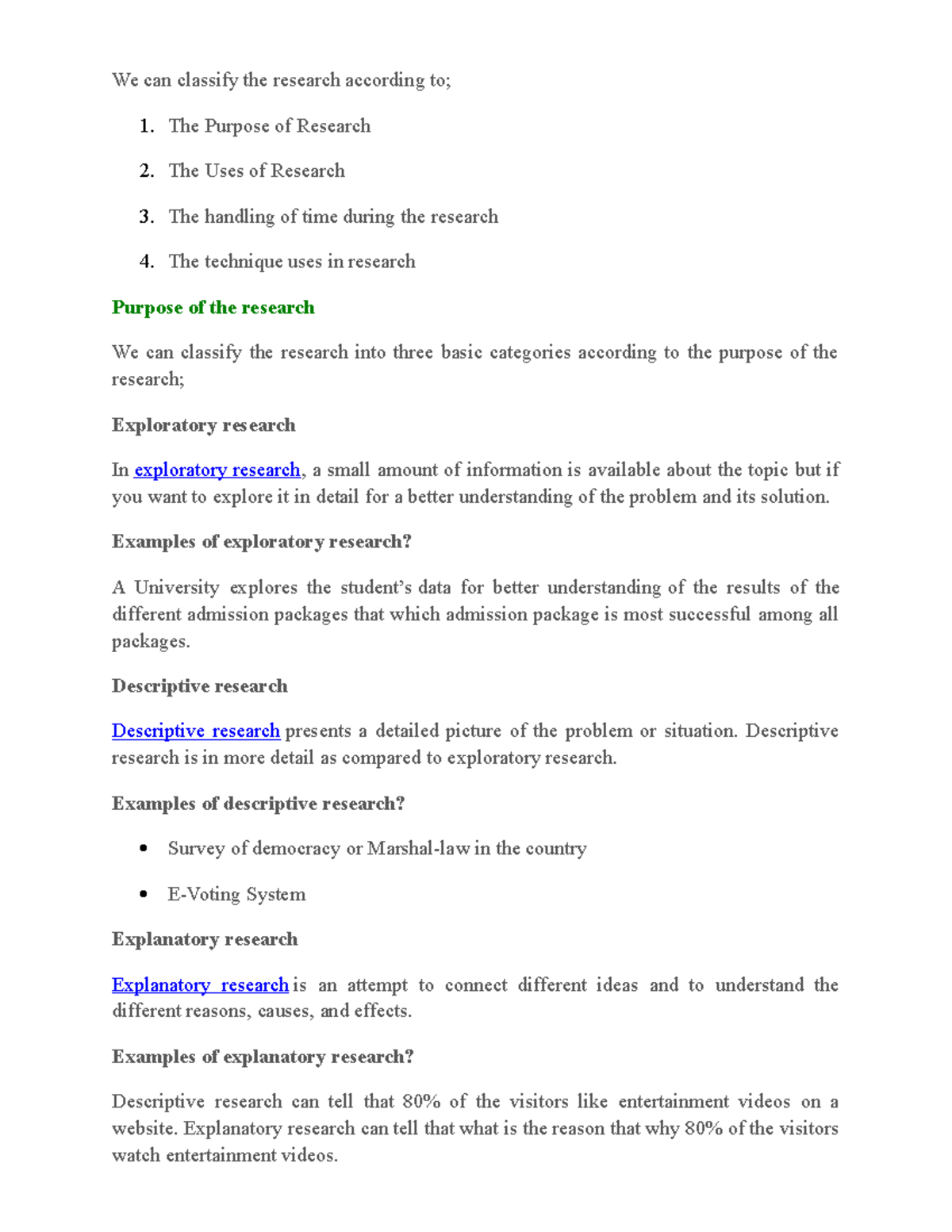 Research Methods & Approaches for Effective Proposals in 101 - Studocu