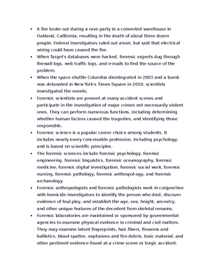 Forensic Psychology Final Exam Notes: Key Concepts and Case Studies ...