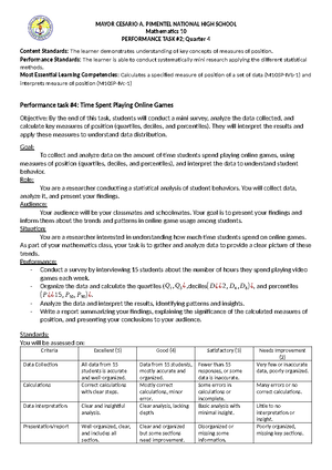 Union Performance Task: Analyzing Transportation Preferences and ...