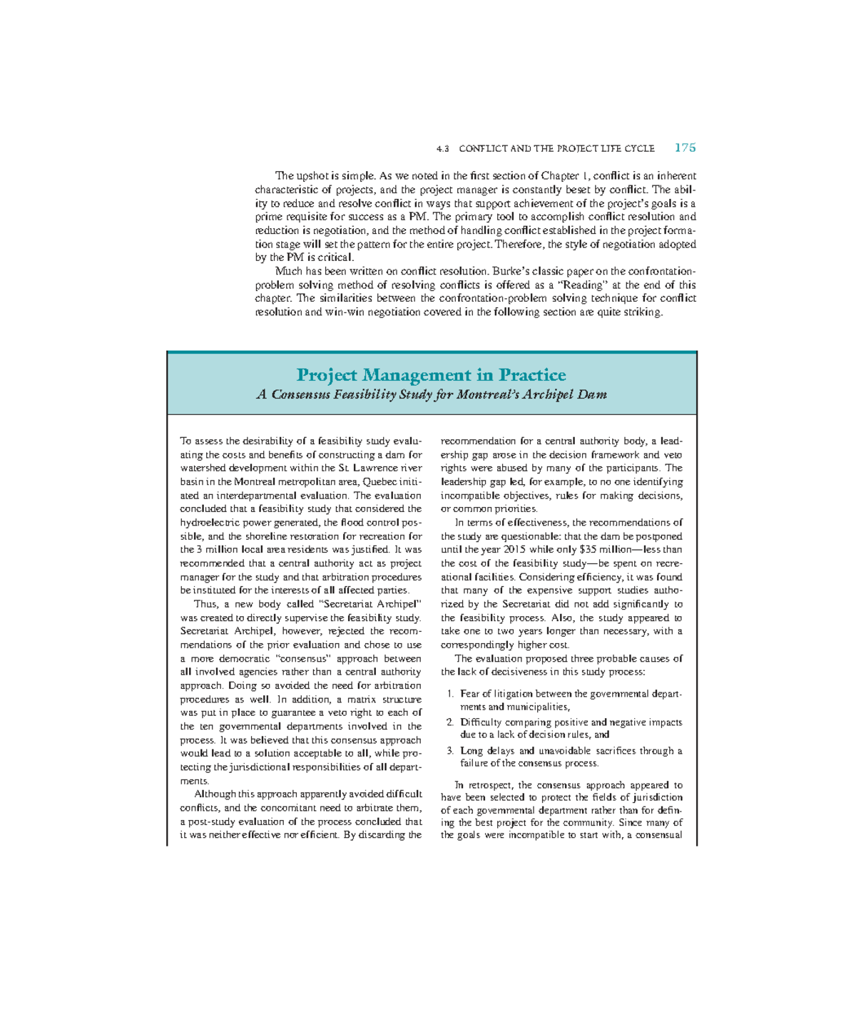 4.3 Conflict Resolution in Project Management (PM 81721) - Studocu