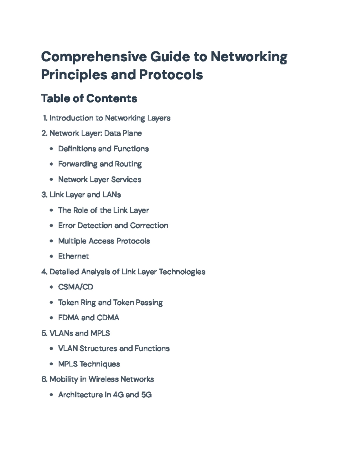 Comprehensive Guide to Computer Networking Concepts for Students - In ...