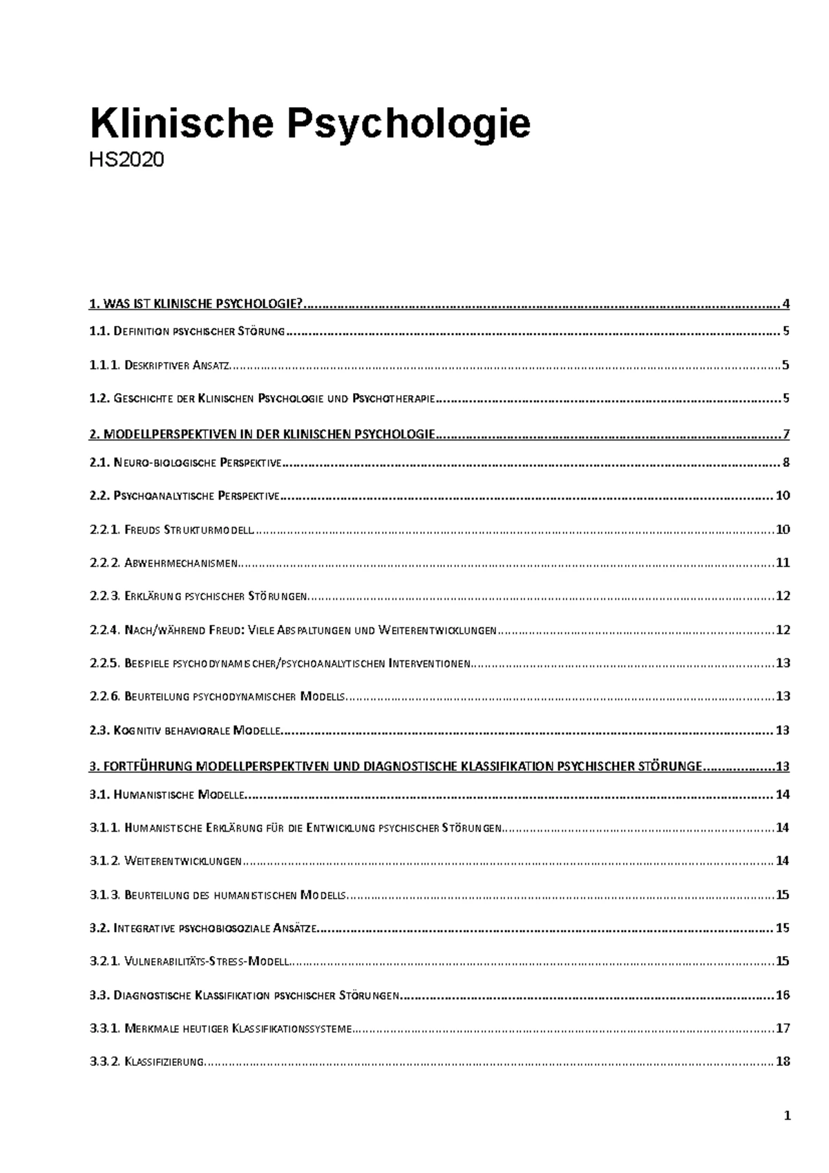 Ceregos HS23 & FS24: Psychologie Vorlesungen & Themenübersicht - Studocu