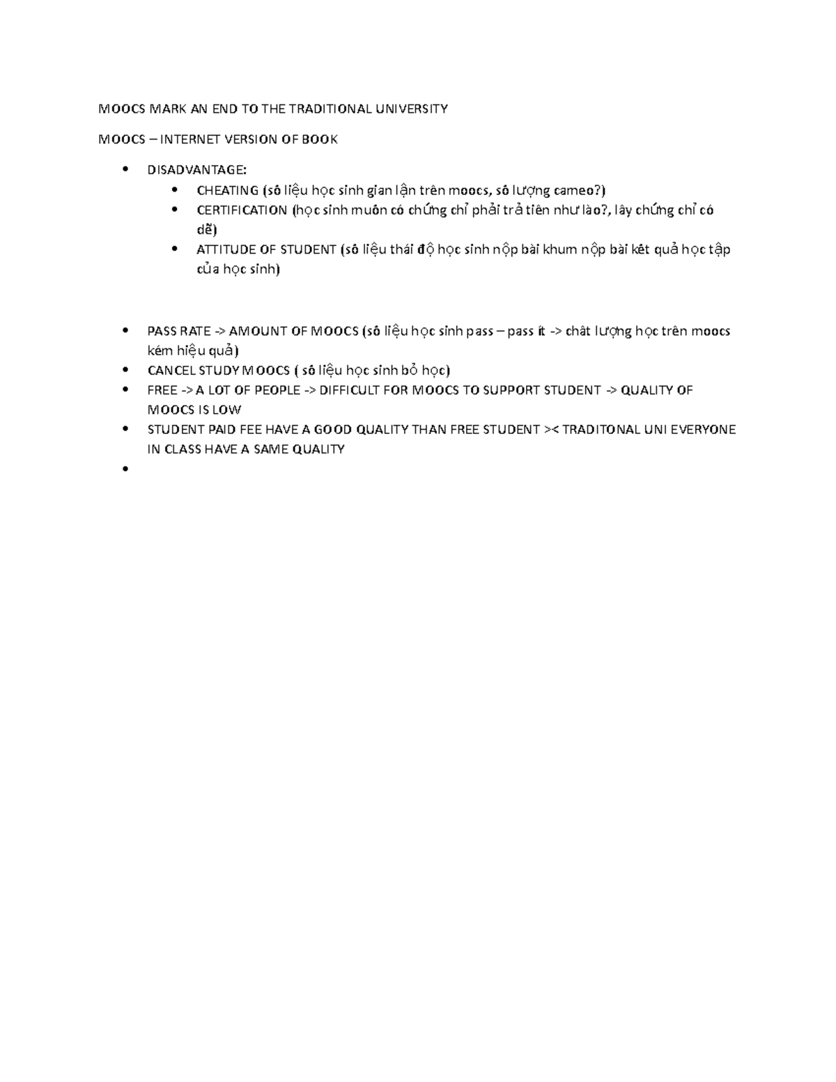 The Impact of MOOCs on Traditional Universities: Challenges and Quality ...