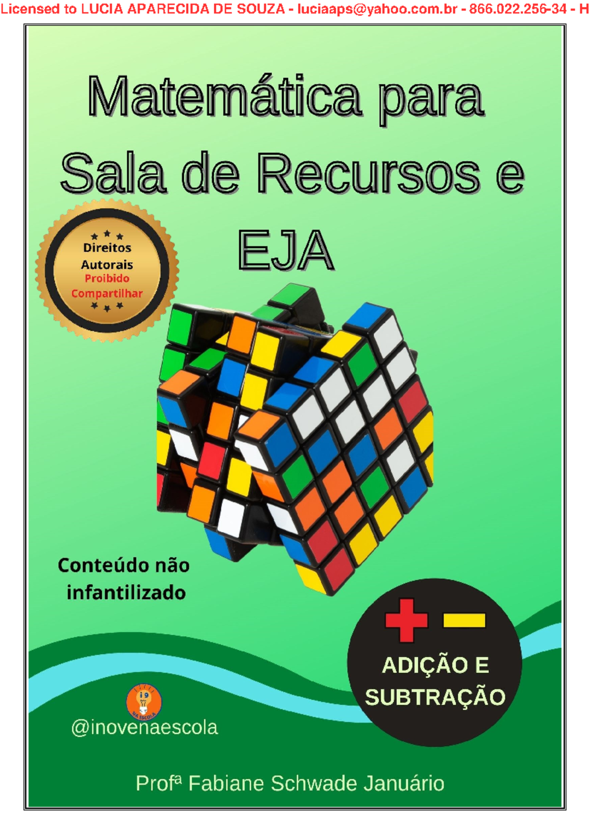 1+ Matemática+PARA+SALA+DE+ Recursos+ Adição+E+ Subtração ...