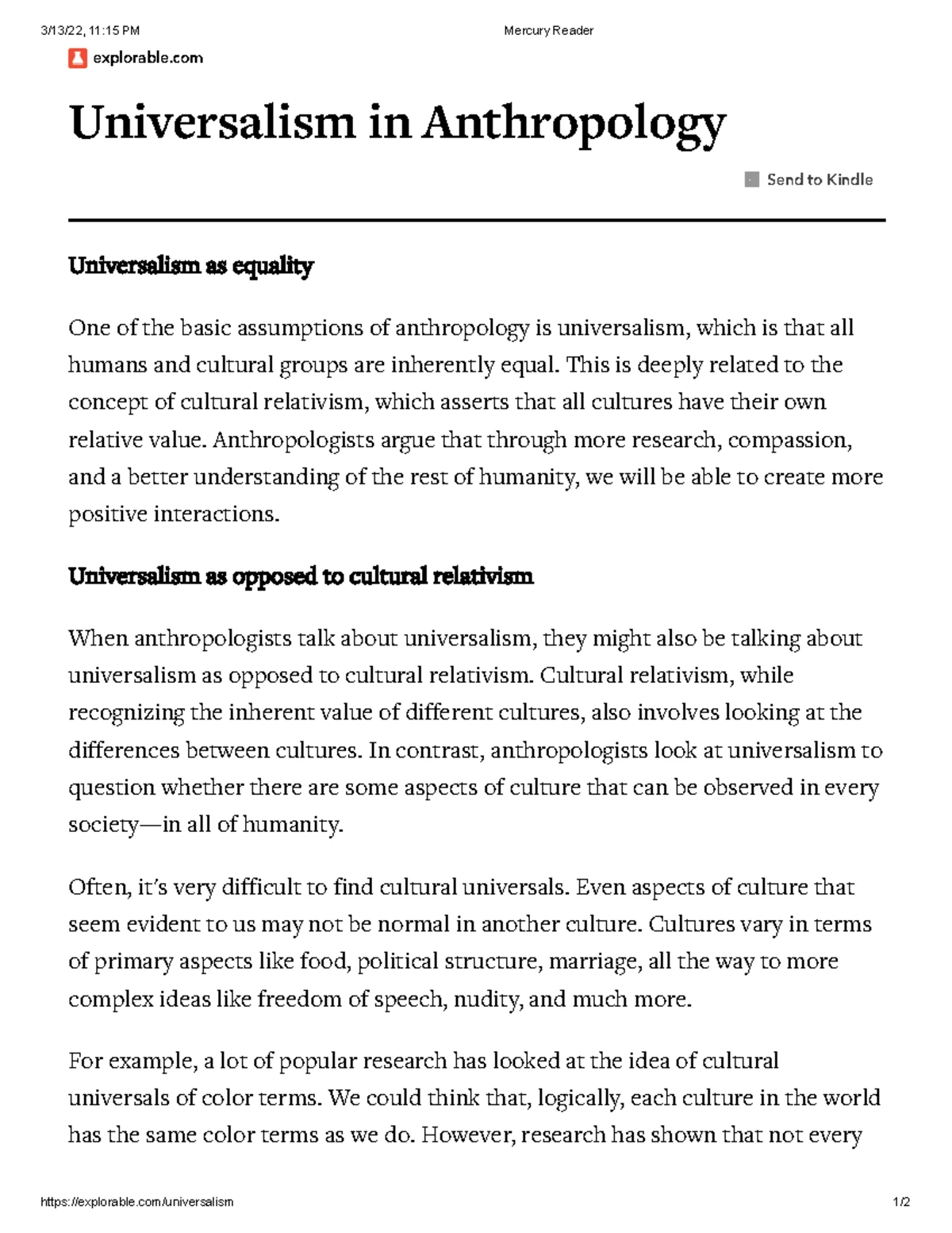 Sociocultural Anthropology: Study of Society and Culture Insights