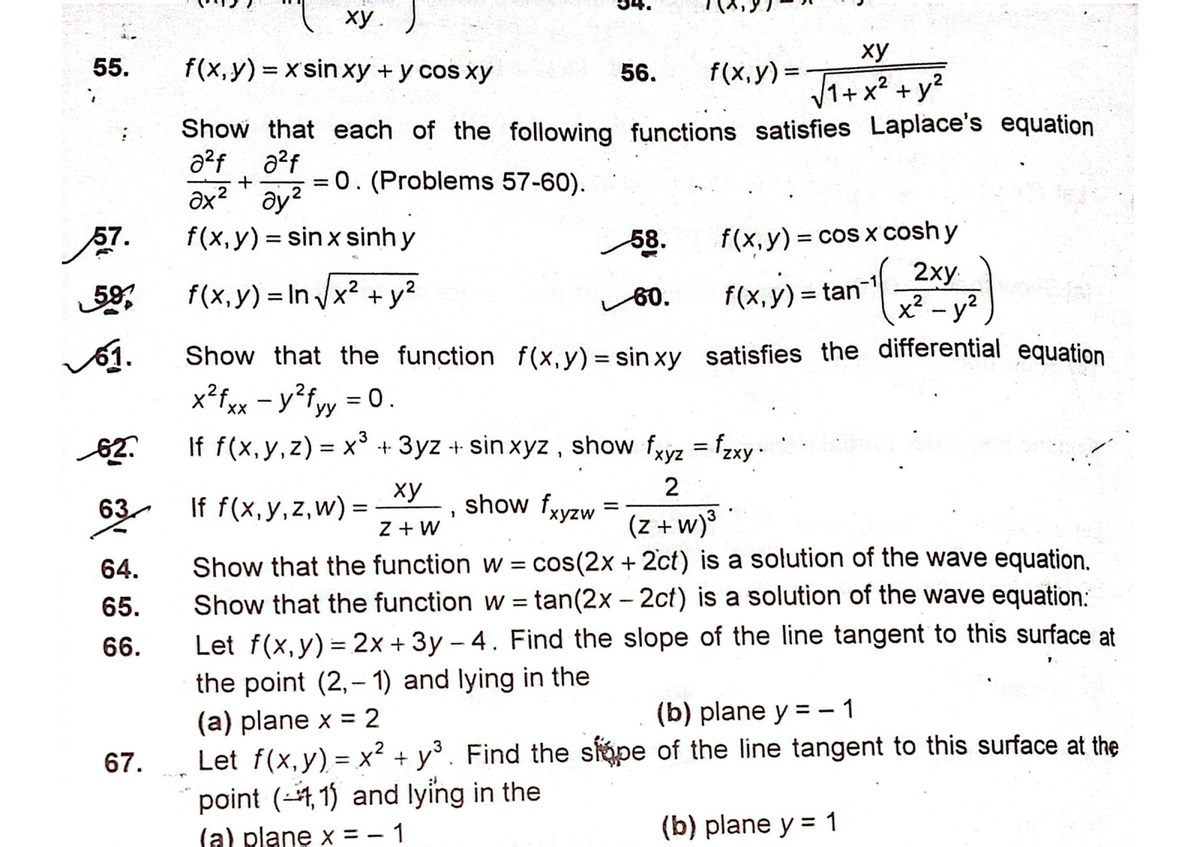 MATH 34: Differential Equations and Wave Solutions - Midterm Questions ...