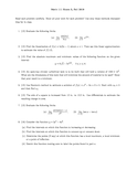 MATH 111 Practice materials - New Jersey Institute of Technology - Studocu