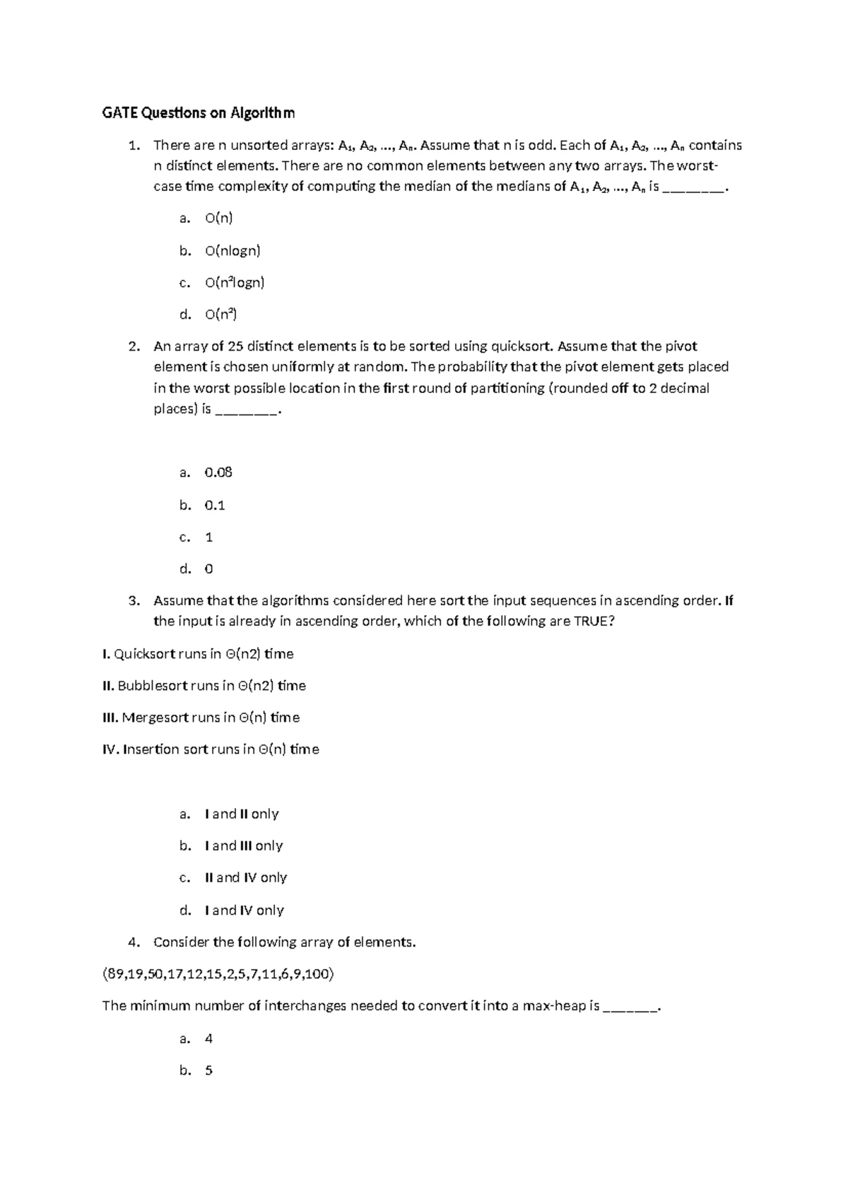 Theory of Computation Multiple - Theory of Computation Multiple-Choice ...