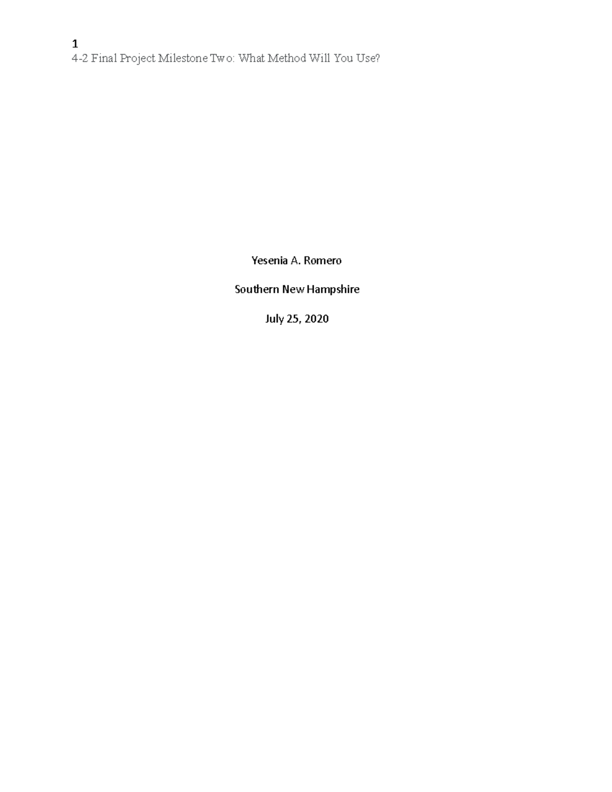Psy 223 - 4-2 Final Project Milestone 2: Method Selection and Analysis ...