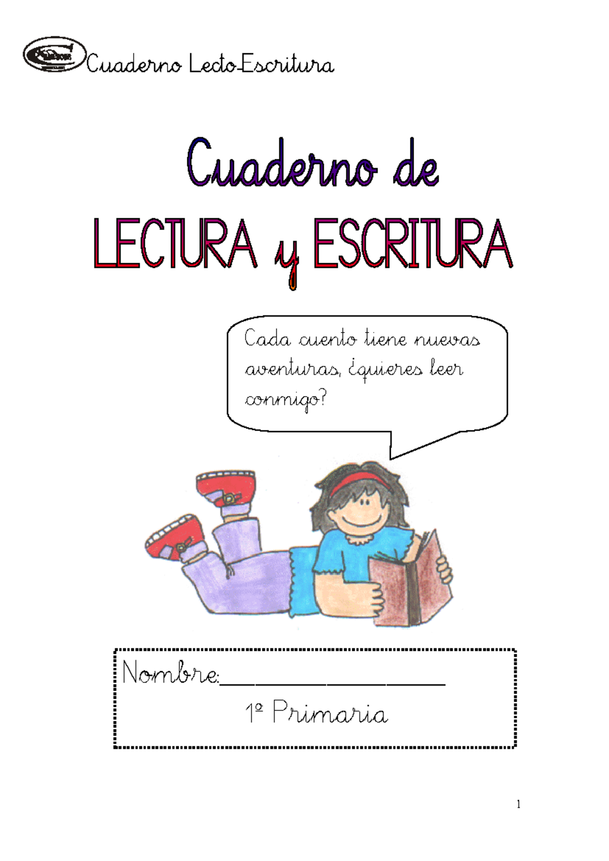 Cuadernos de Lectoescritura 1 y 2 - Actividades y Ejercicios - Studocu