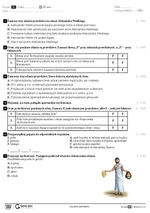 Zeszyt ćwiczeń Historia Klasa 6 Zadanie 4 Strona 81 www.studocu.com