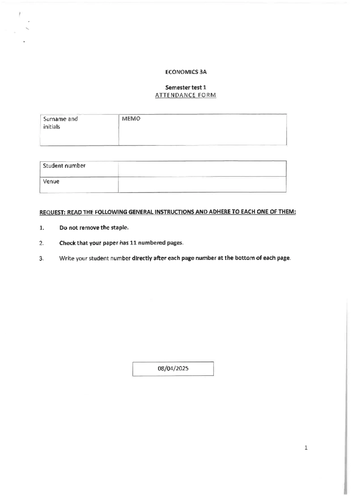 3A Online Test - Pre-Test MCQ on Price Discrimination and Market ...