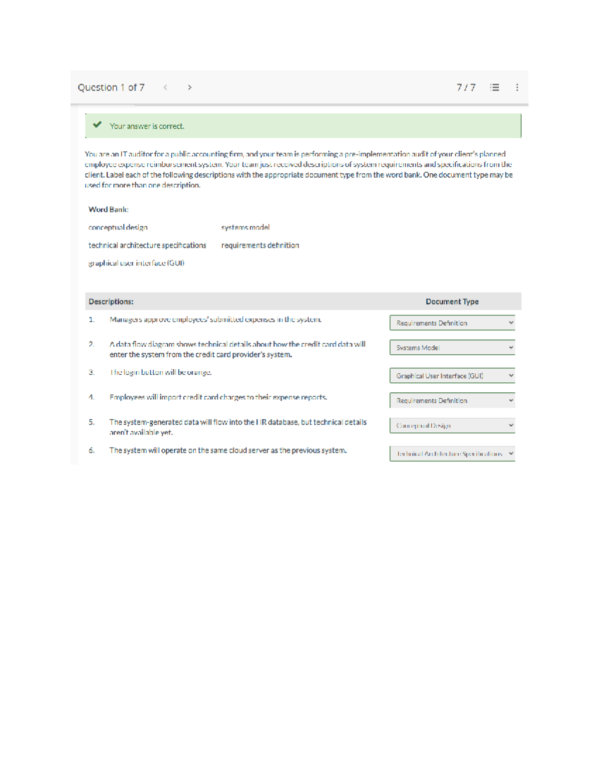 Acc315-6-2 problem set: Audit and feasibility study analysis - Studocu