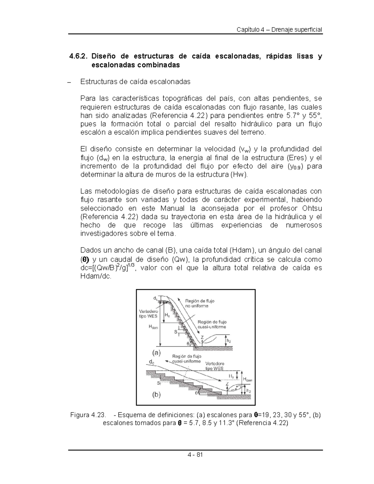 352370137-Diseño de Estructuras de Caída Escalonadas en Drenaje - Document Preview