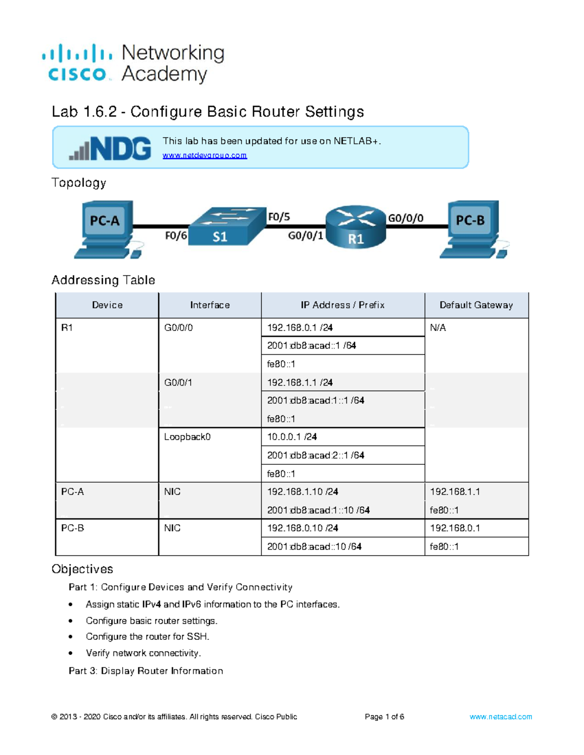 Lab 4.2.8 - Configuring Router-on-a-Stick for Inter-VLAN Routing - Studocu