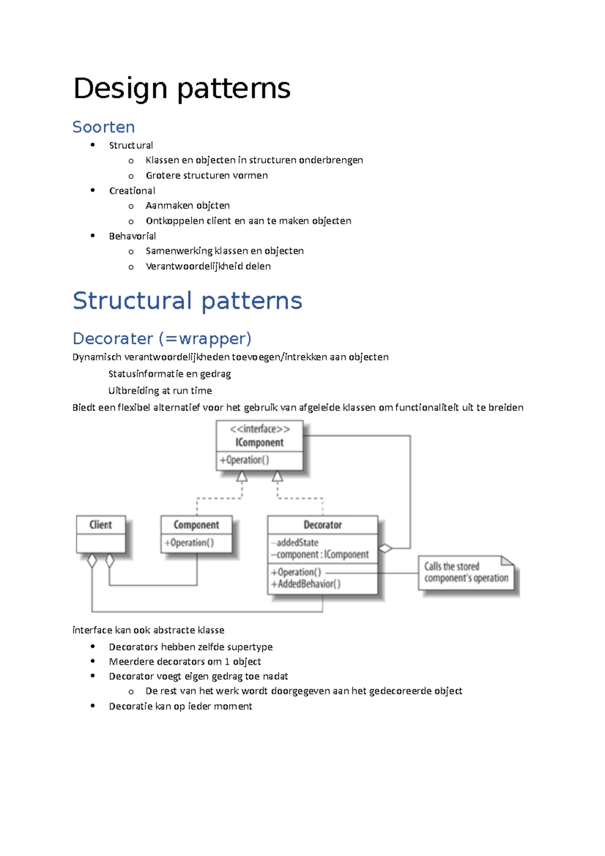 Design Patterns Overview: Creational, Structural & Behavioral Concepts ...