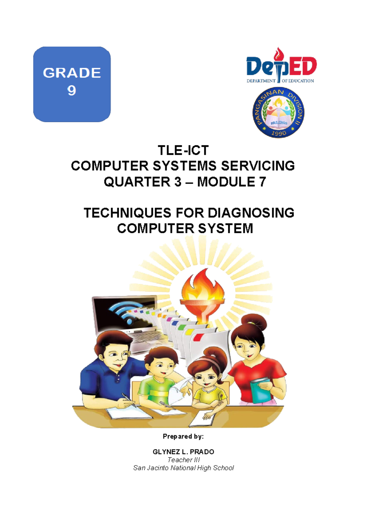 Quarter 3 Module 7: Computer Systems Servicing Techniques for Diagnosis ...
