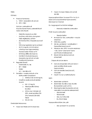 Nclex-Cram-Sheet ( Simple Nursing) - Lab Values NCLEX Cram Sheet Sodium ...