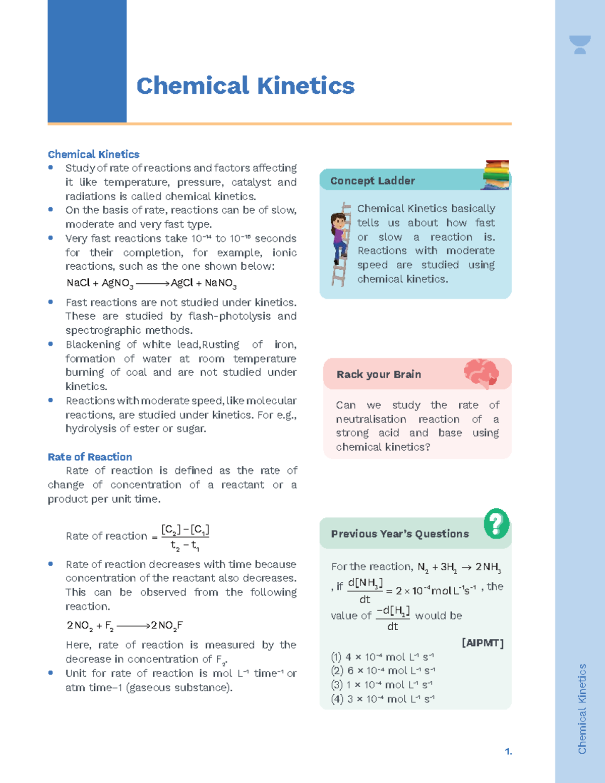 Chemical Kinetics: Study of Reaction Rates and Influencing Factors ...