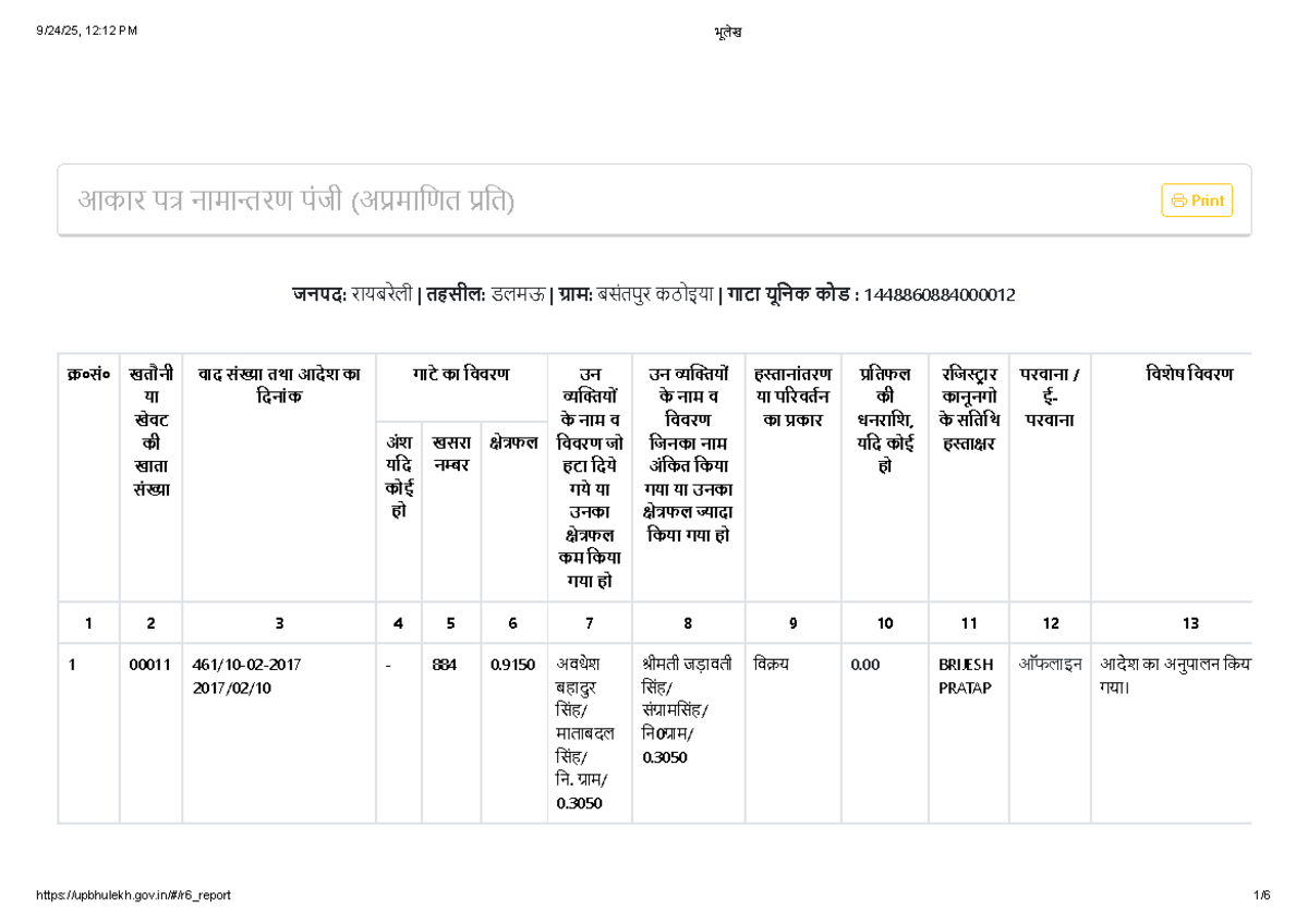12:12 PM Report on जनपद डलमऊ: BRIJESH PRATAP Analysis - Studocu