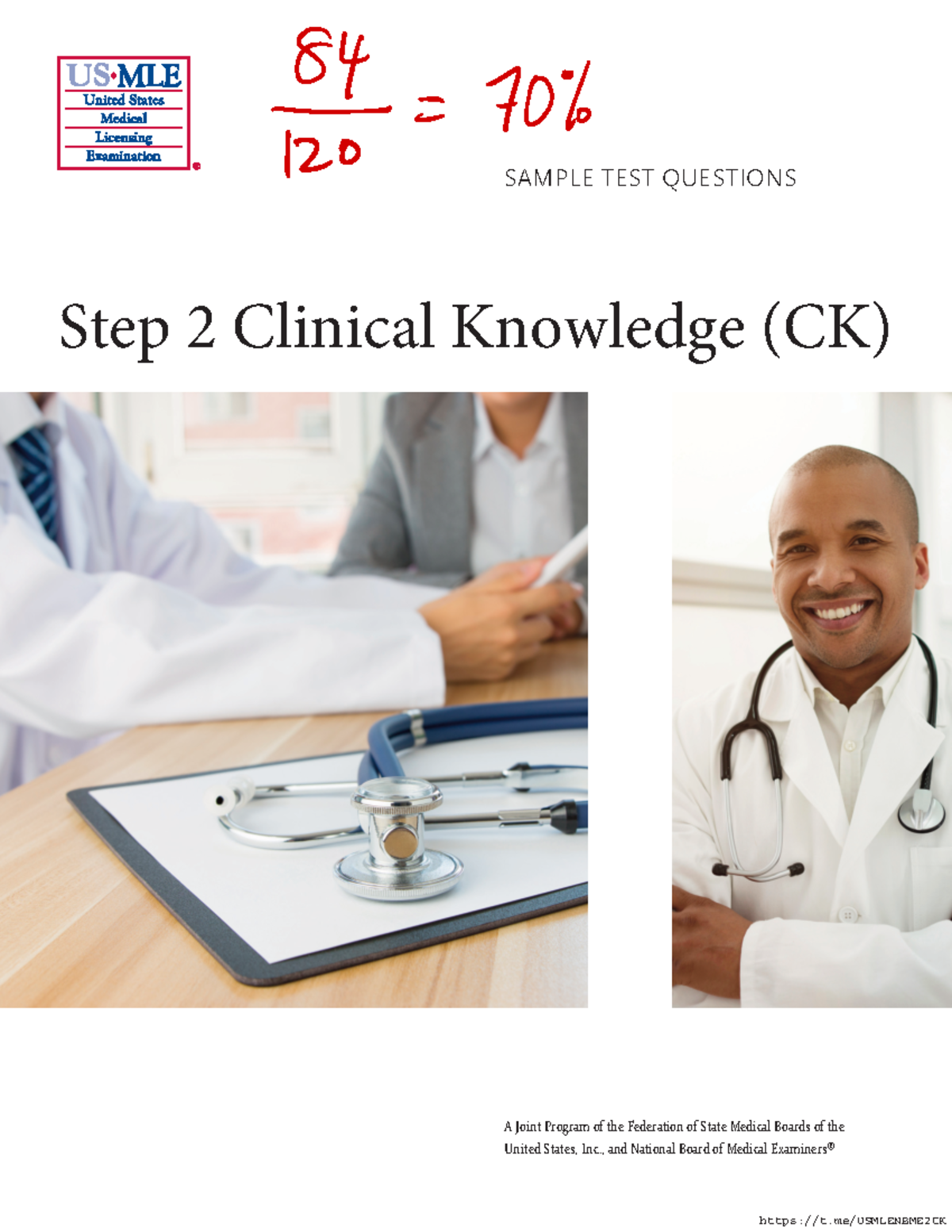 USMLE Step 2 CK Sample Test Questions: Old Free 120 Step 2 - Studocu