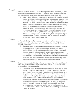 Literary Devices and Character Analysis - ENG 101 Study Guide ...