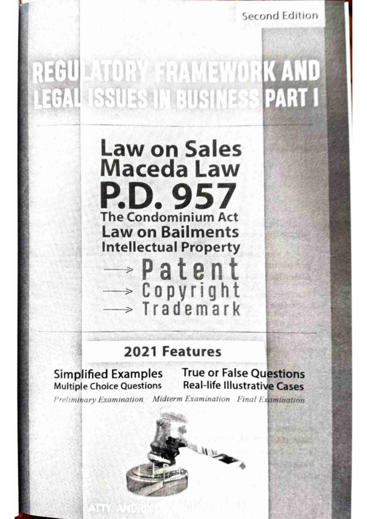 RFBT 2021: Law on Sales, Maceda Law, and Intellectual Property Exam ...