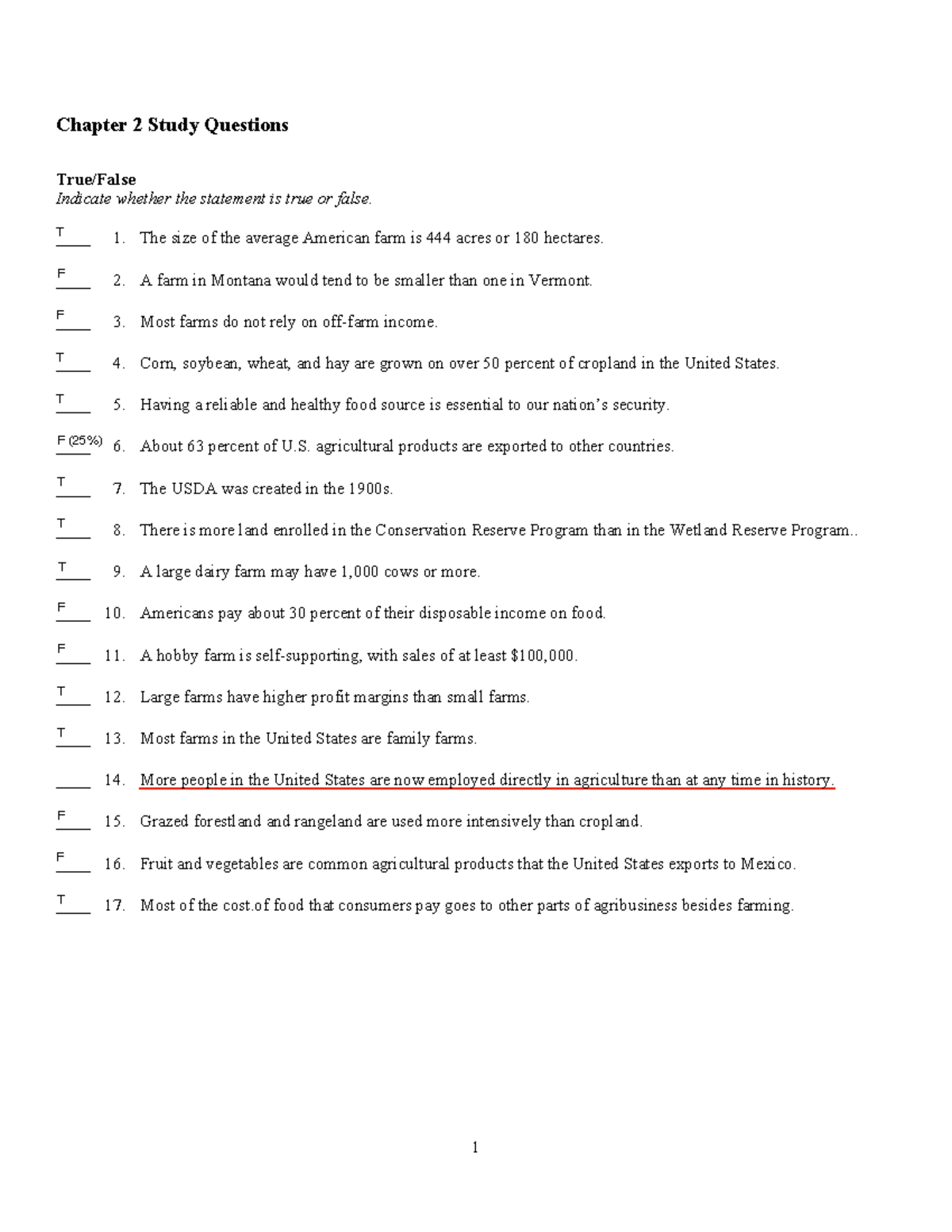 Chapter 2 Study Questions - Name: ________________________ Class ...