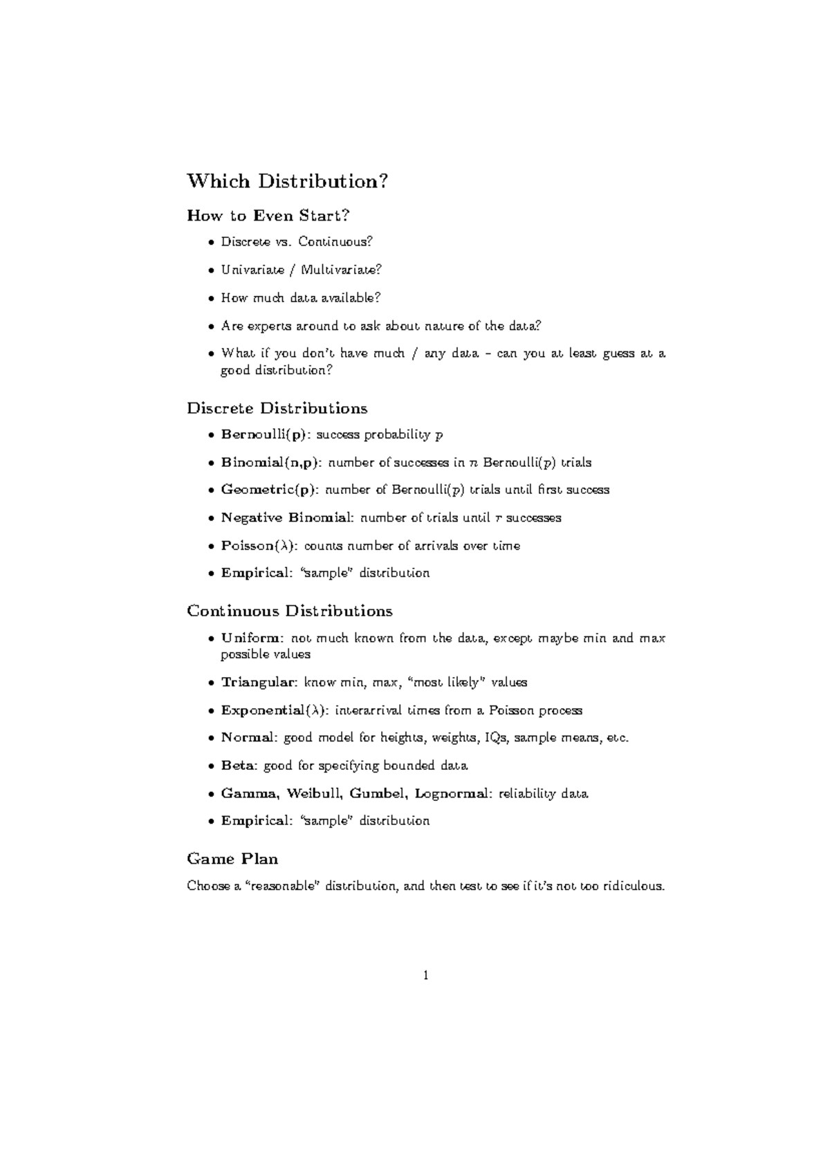 Midterm Exam Notes: Discrete vs. Continuous Distributions in Stats ...