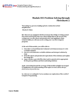 Lesson 1: Introduction to Computing and Programming Page - Computer ...