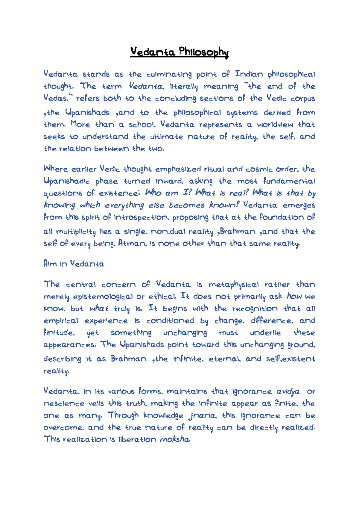 Vedanta Philosophy: Understanding Brahman and Atman in Indian Thought ...