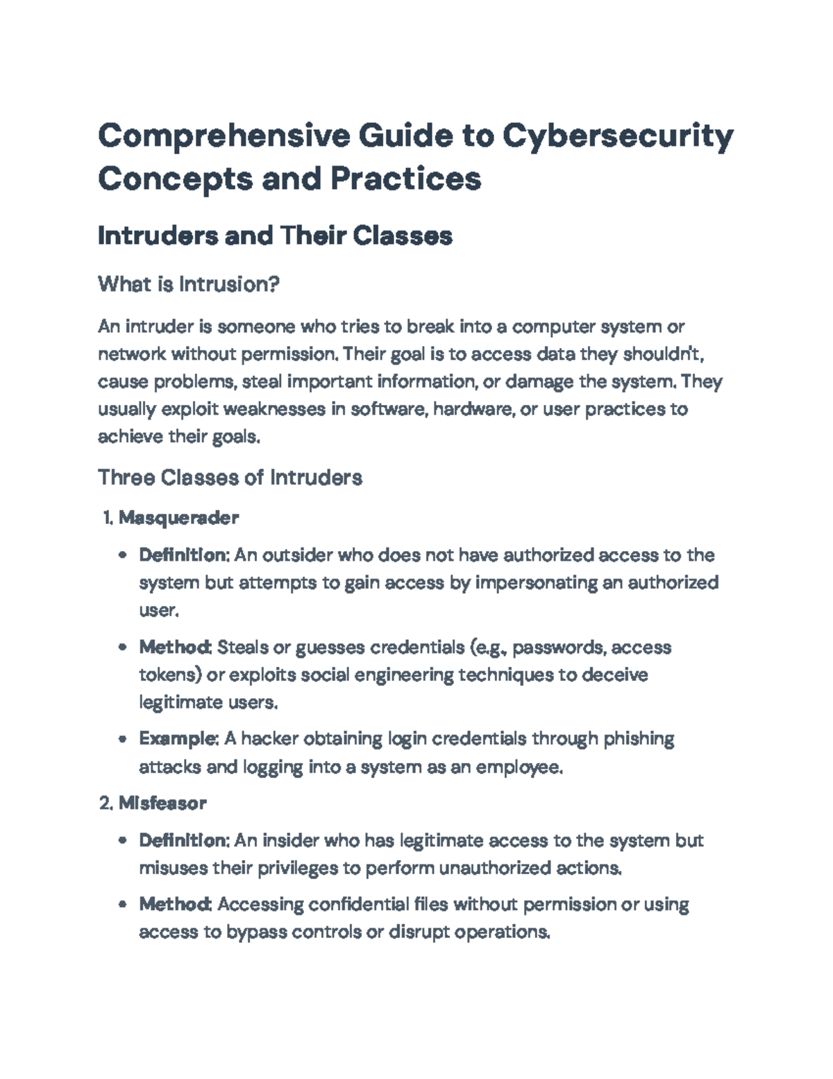Cybersecurity CS101: Intrusion Detection & Threat Prevention Guide ...