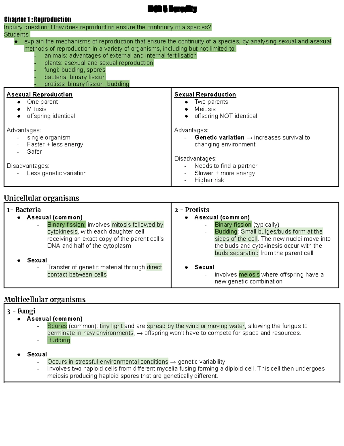 BIOLOGY MOD 6 Final Exam: Genetic Change and Mutation Analysis - Studocu